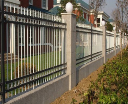 徐州小區(qū)圍欄客戶見證